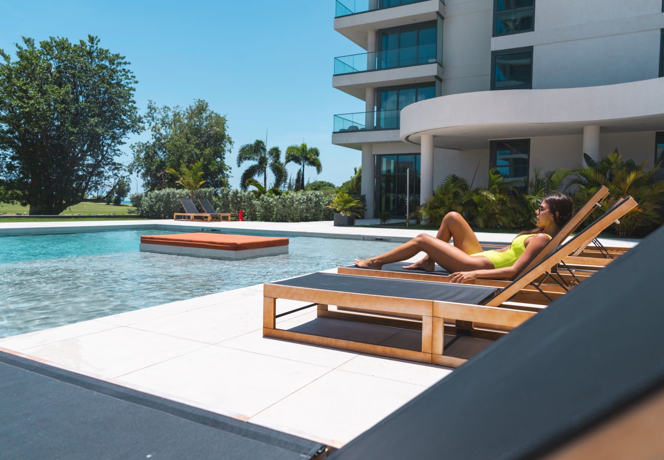 Apartment in Cupecoy - A-1102 Spacious and modern two bedroom with oceanv