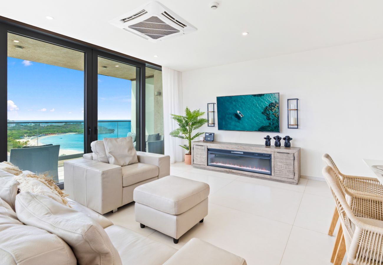 Apartment in Cupecoy - A-1004 Splendid 2 bedroom Ocean corner view