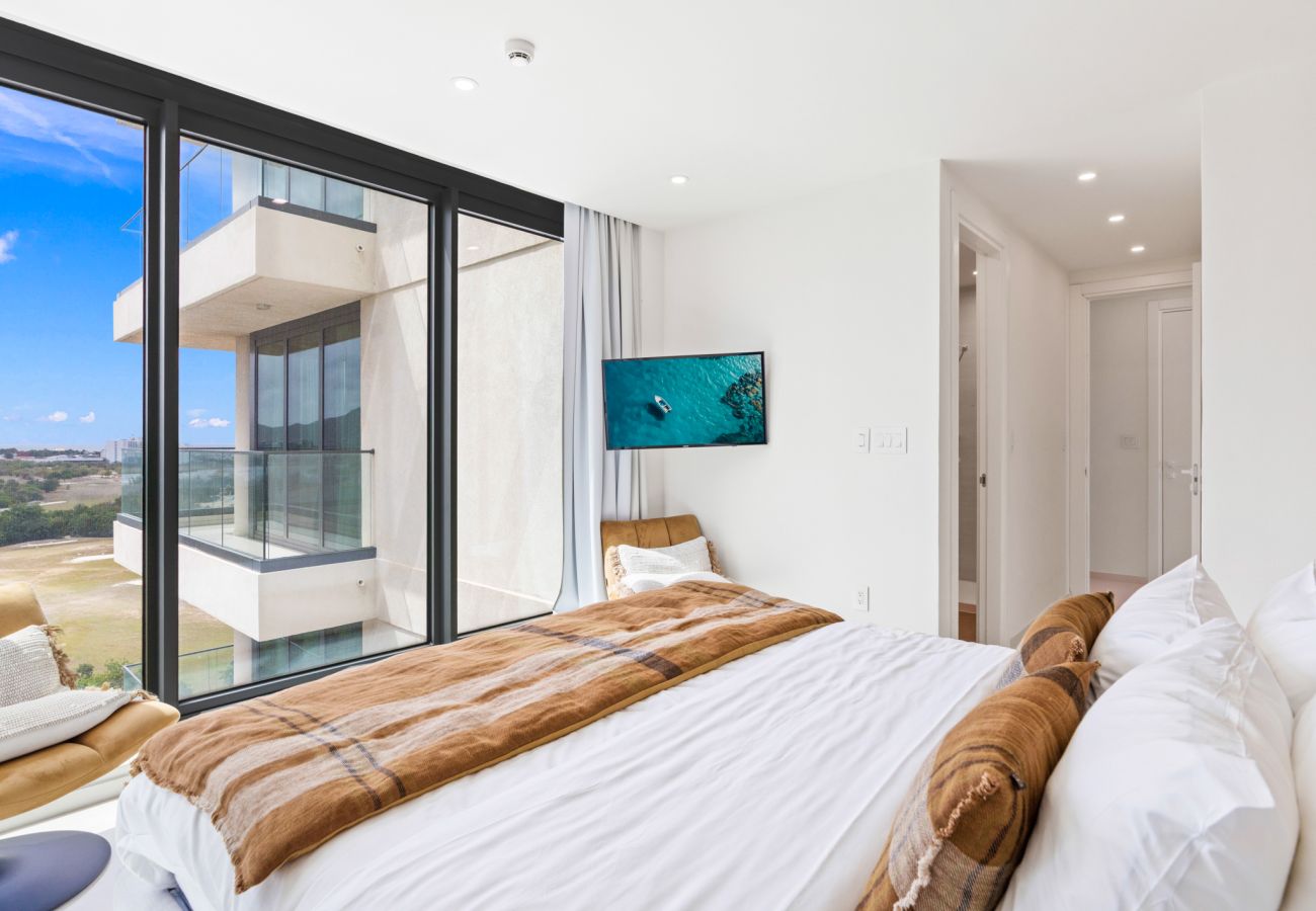 Apartment in Cupecoy - A-1004 Splendid 2 bedroom Ocean corner view