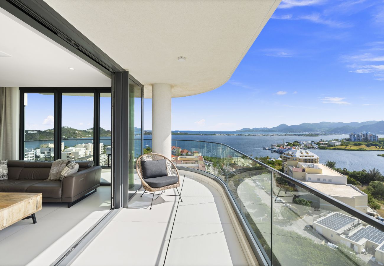 Apartment in Cupecoy - B-1603 Stunning two bedroom corner apartment with