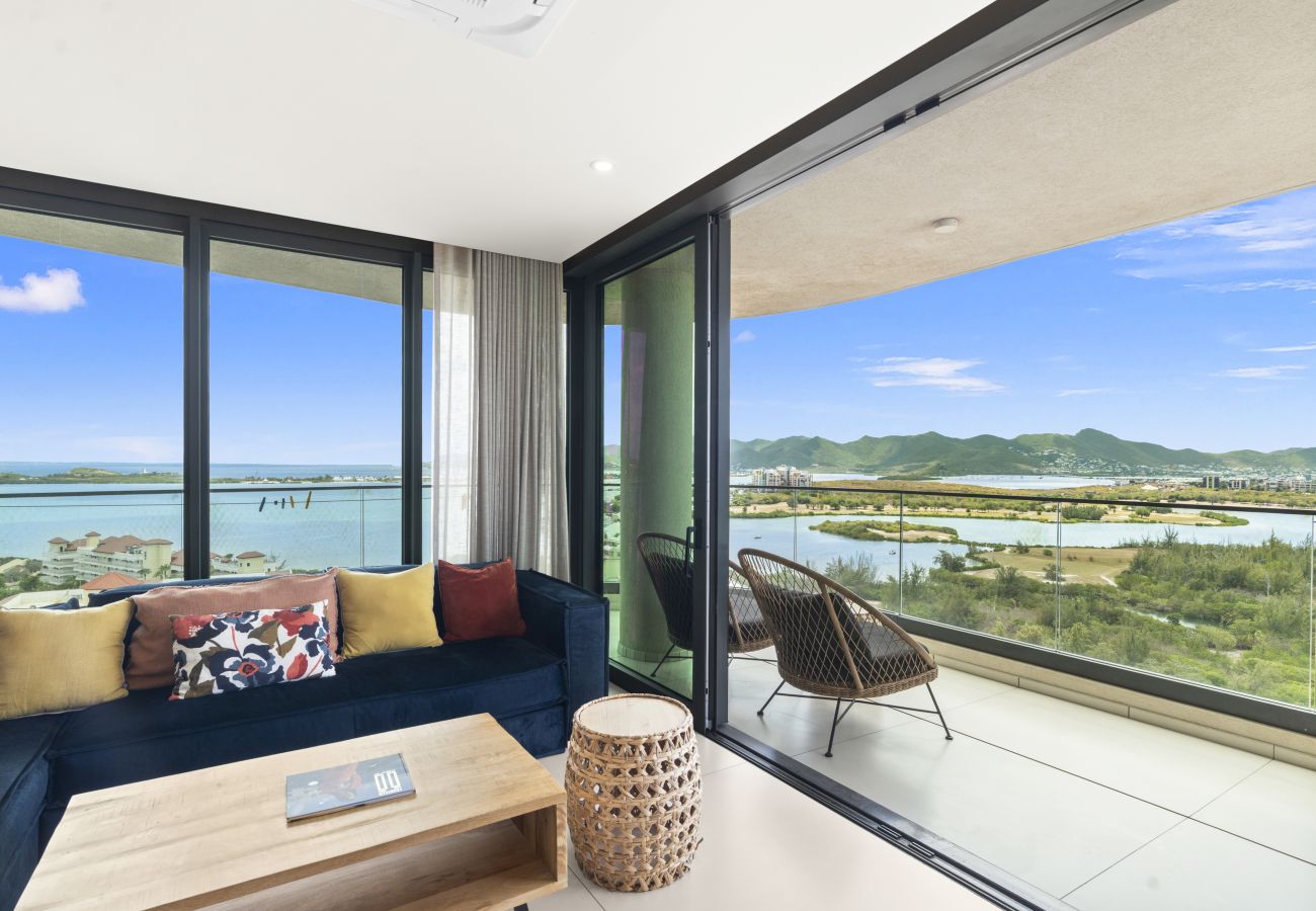 Apartment in Cupecoy - B-1603 Stunning two bedroom corner apartment with
