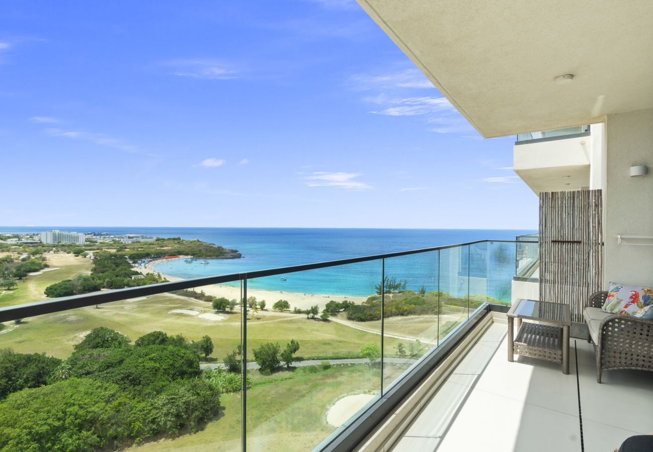 Apartment in Cupecoy - B-1603 Stunning two bedroom corner apartment with