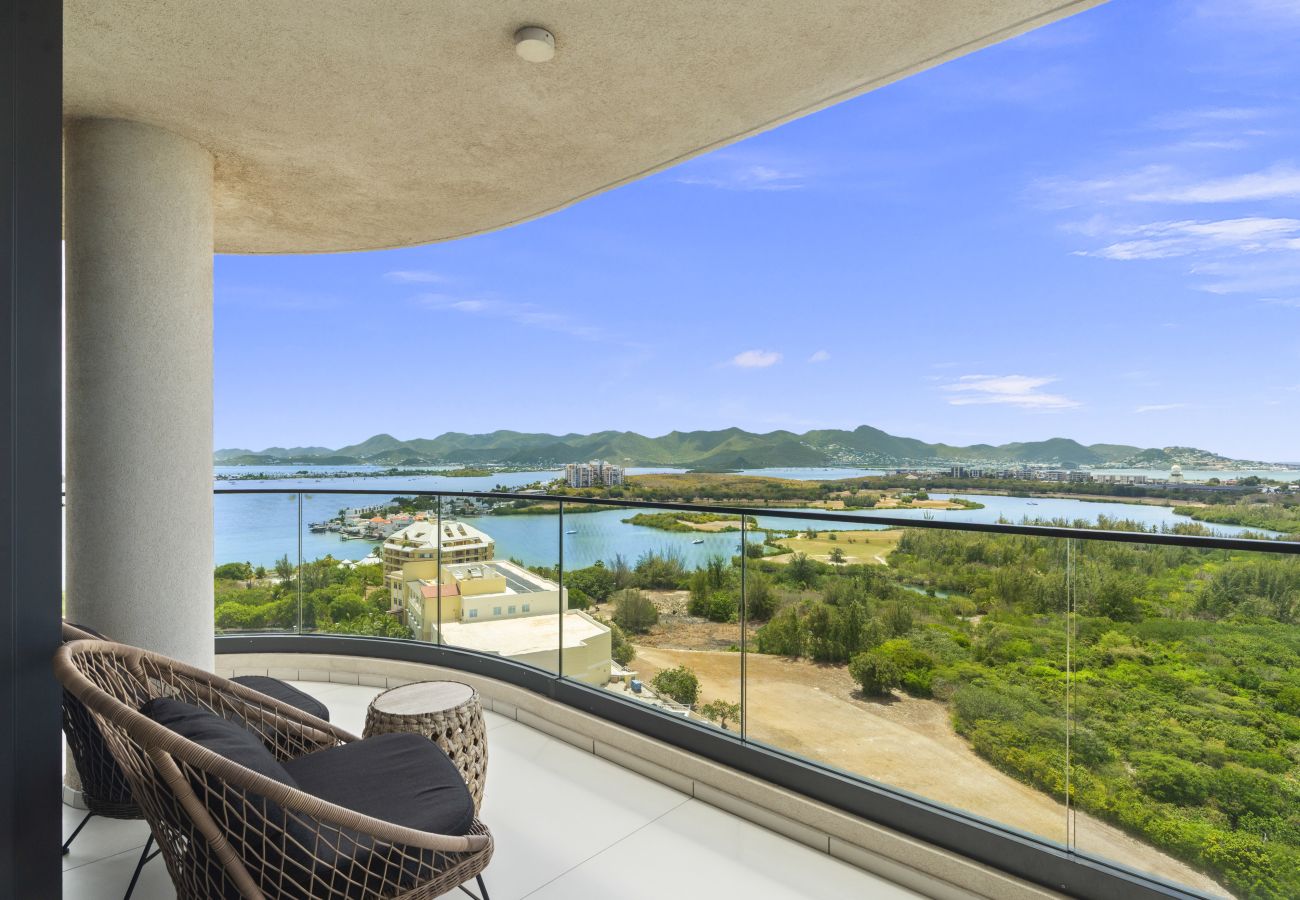 Apartment in Cupecoy - B-1603 Stunning two bedroom corner apartment with