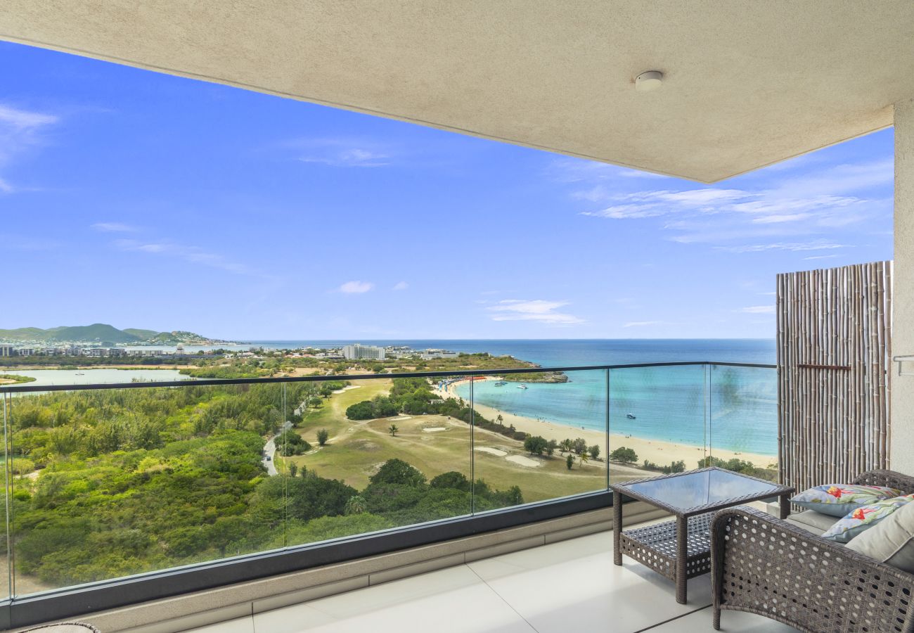 Apartment in Cupecoy - B-1603 Stunning two bedroom corner apartment with