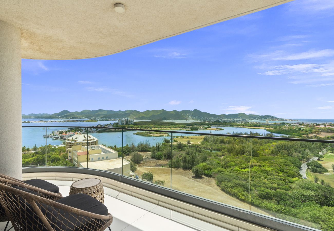 Apartment in Cupecoy - B-1603 Stunning two bedroom corner apartment with