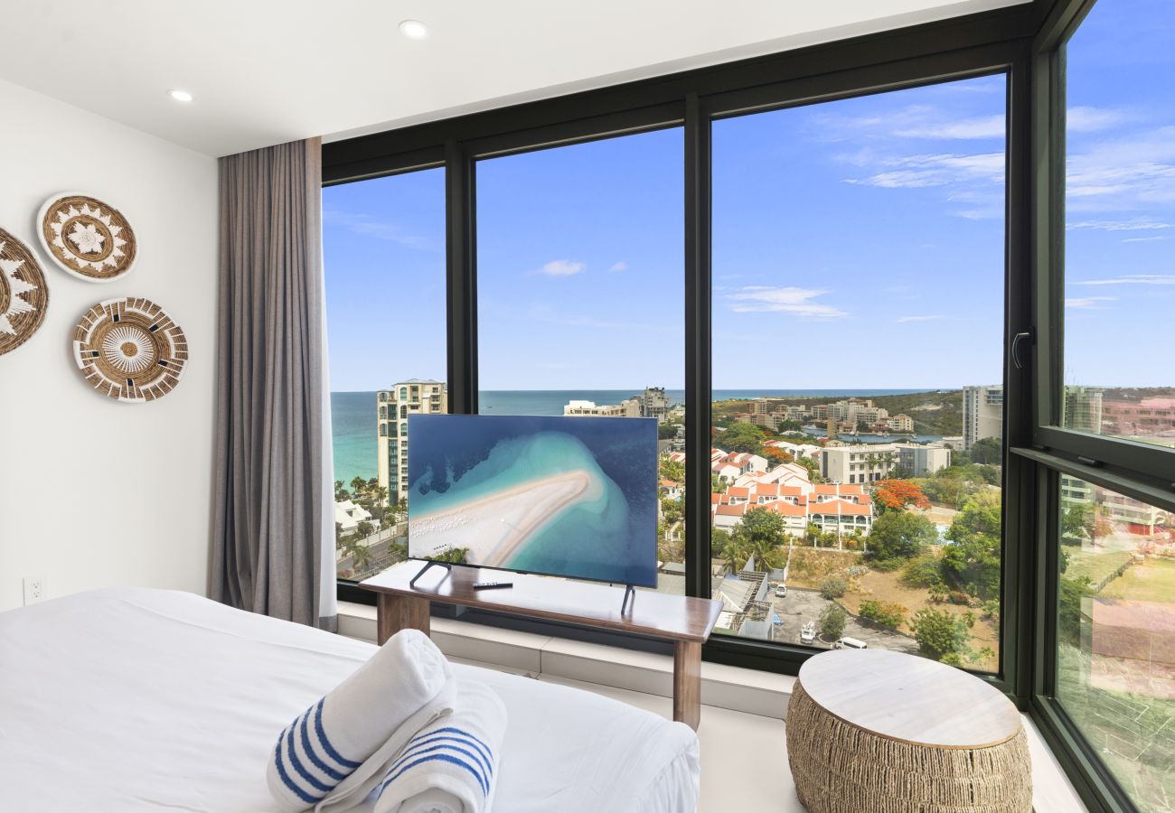 Apartment in Cupecoy - B-1603 Stunning two bedroom corner apartment with