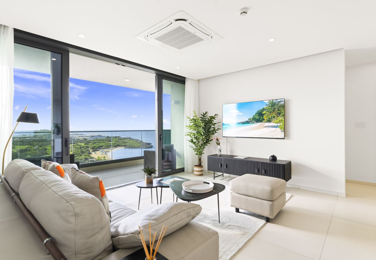 Apartment in Cupecoy - B-1702 Stunning ocean view 2 bedroom