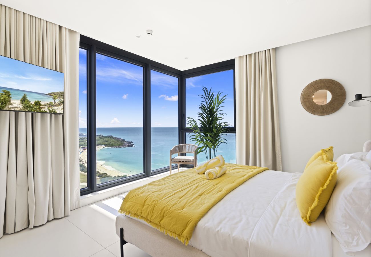 Apartment in Cupecoy - B-1801 Stunning two bedroom corner apartment with