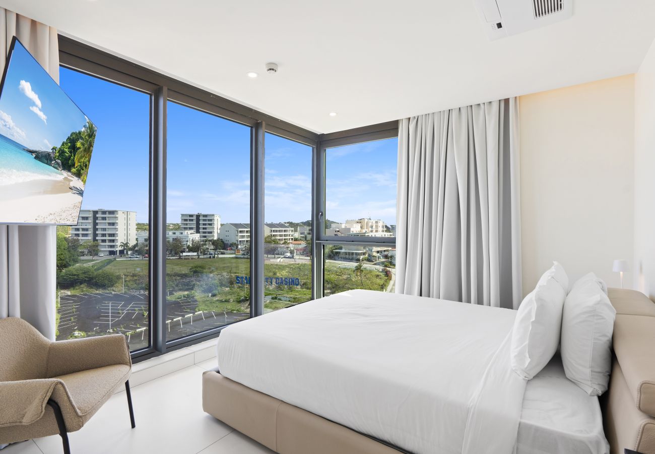Apartment in Cupecoy - B-905 Beautiful one bedroom lagoon view