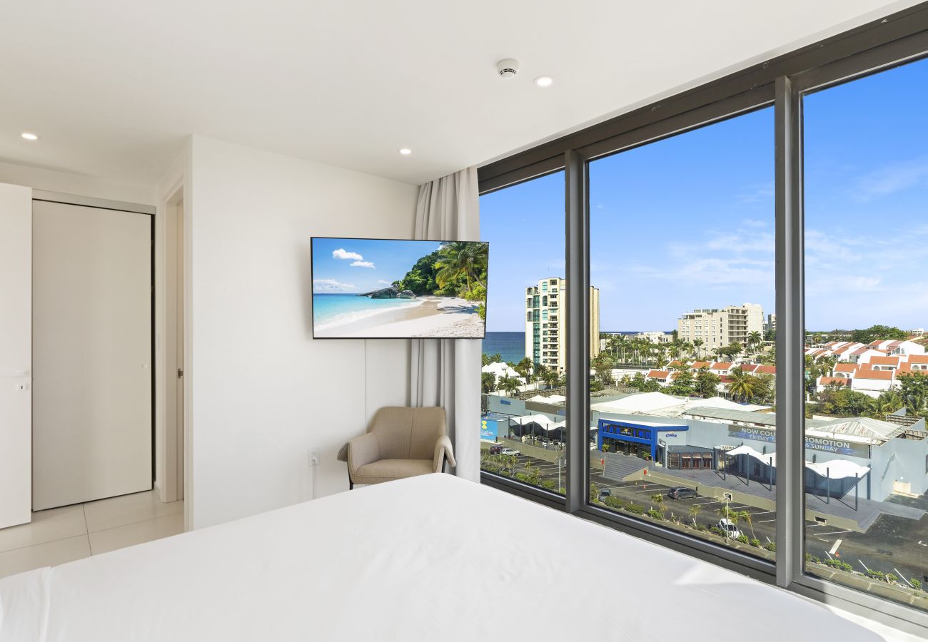 Apartment in Cupecoy - B-905 Beautiful one bedroom lagoon view