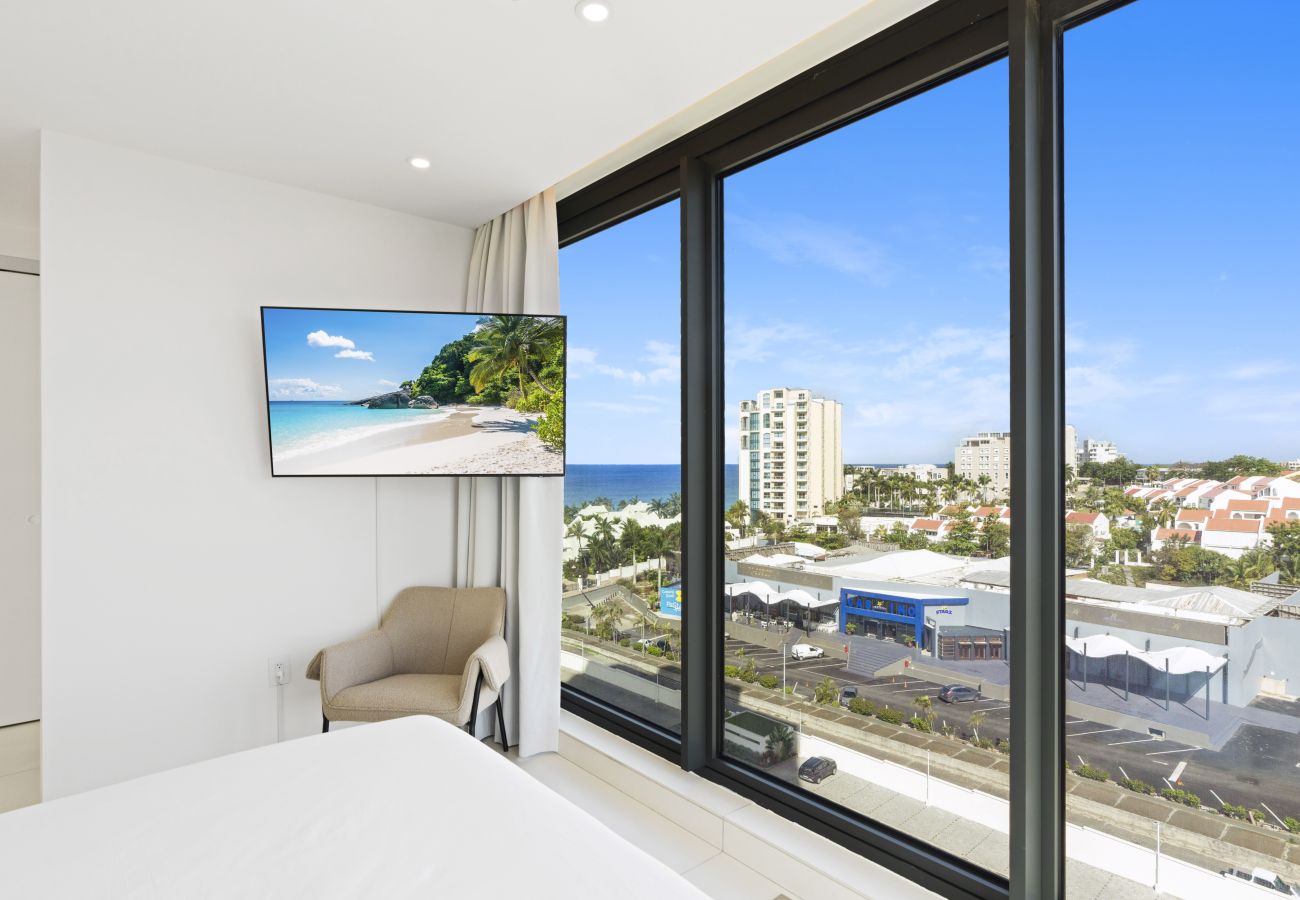 Apartment in Cupecoy - B-905 Beautiful one bedroom lagoon view