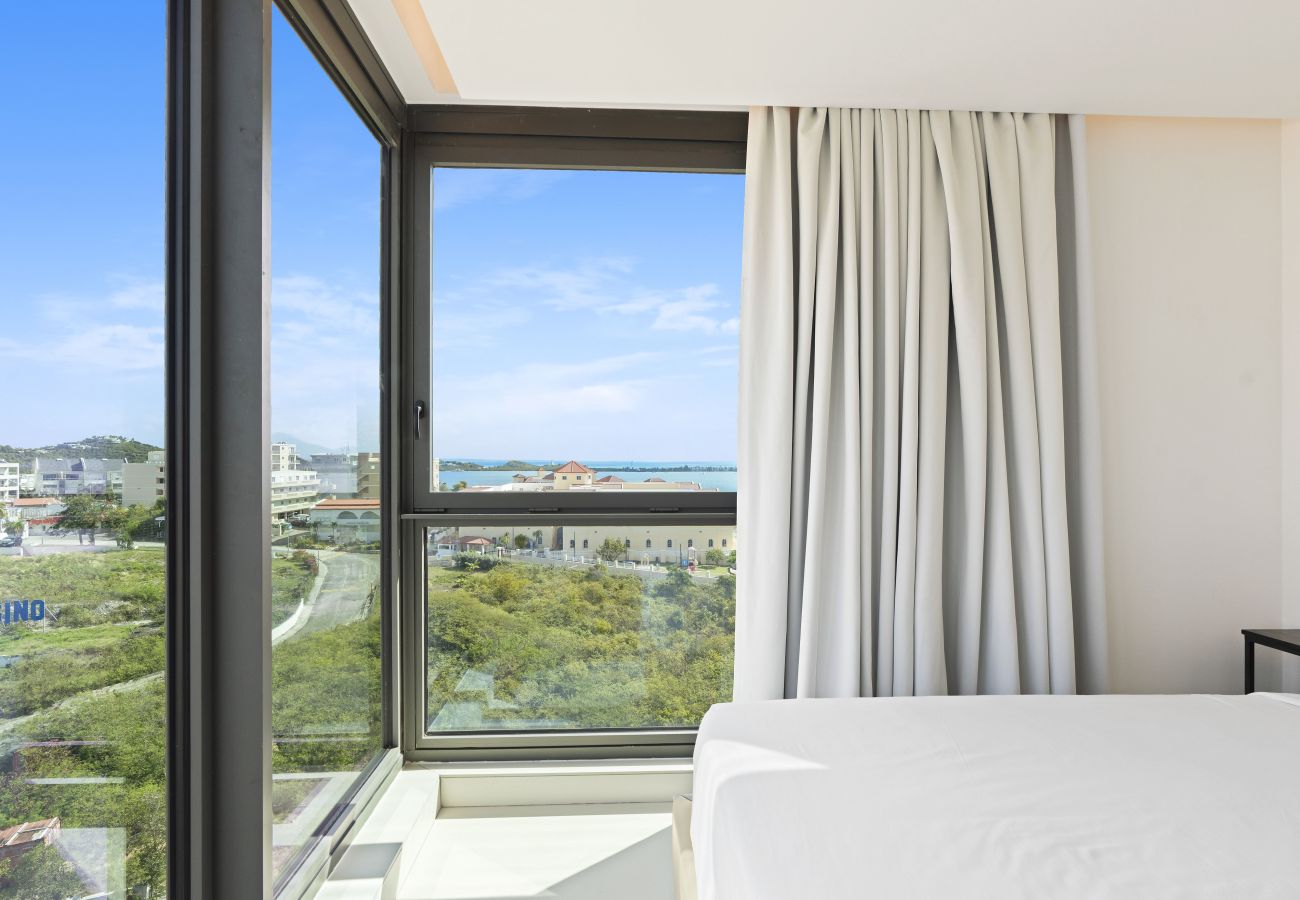 Apartment in Cupecoy - B-905 Beautiful one bedroom lagoon view