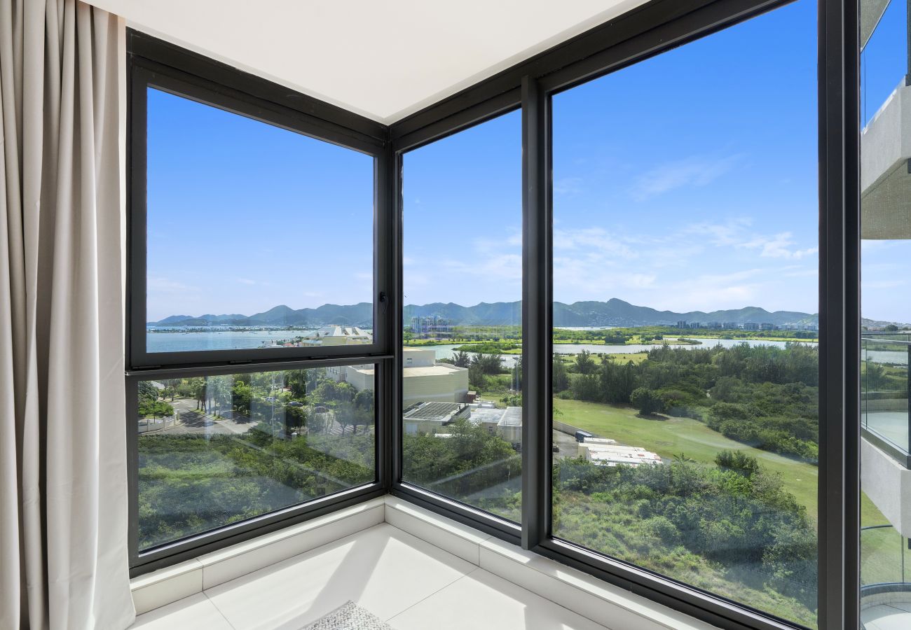 Apartment in Cupecoy - B-905 Beautiful one bedroom lagoon view