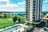 Apartment in Cupecoy - B-504 Stunning bedroom golf view