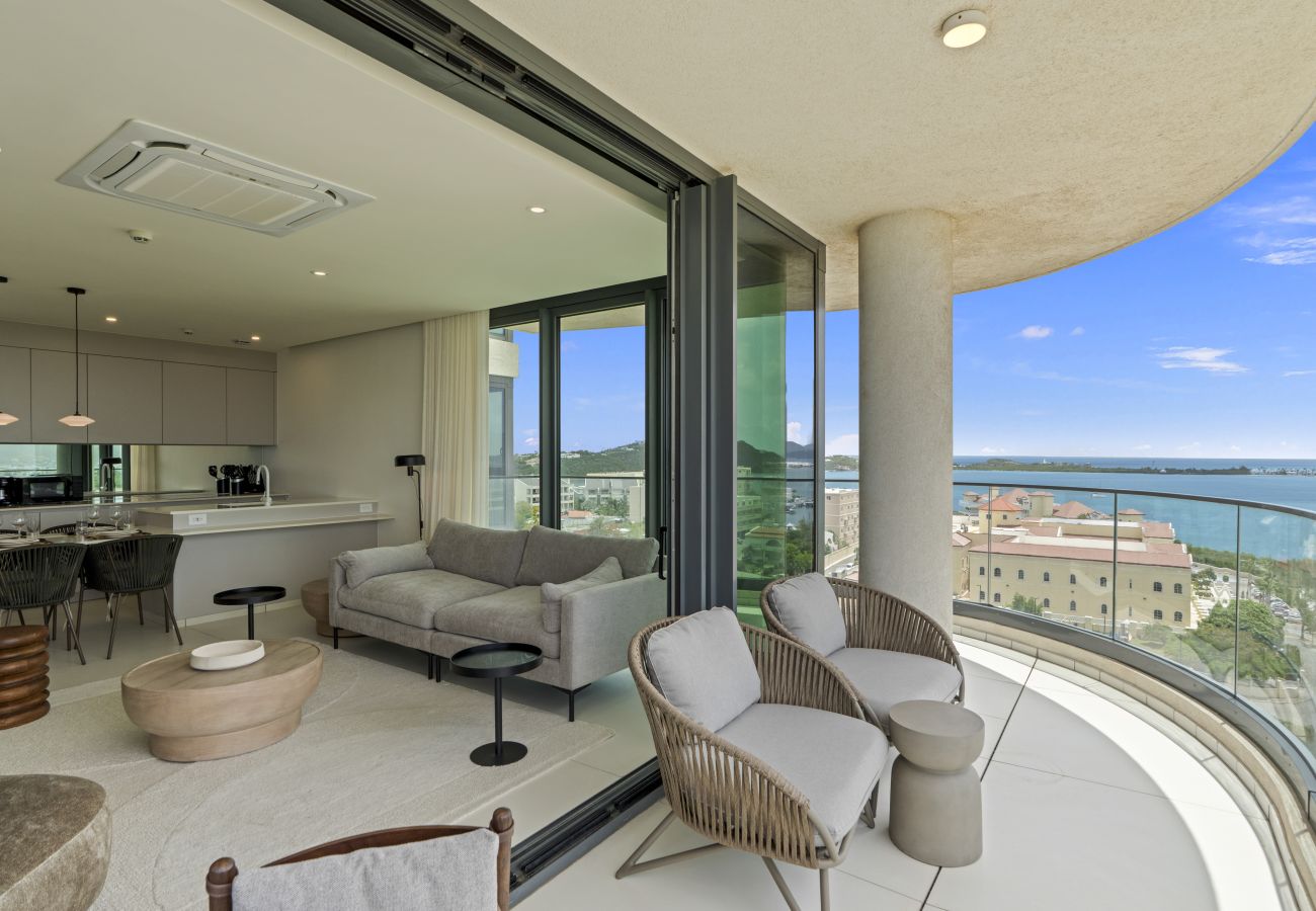 Apartment in Cupecoy - B-1203 Stunning 2 bedroom corner balcony