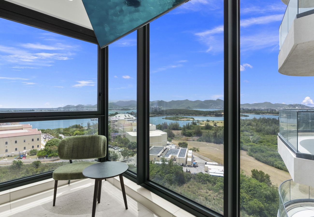Apartment in Cupecoy - B-1203 Stunning 2 bedroom corner balcony
