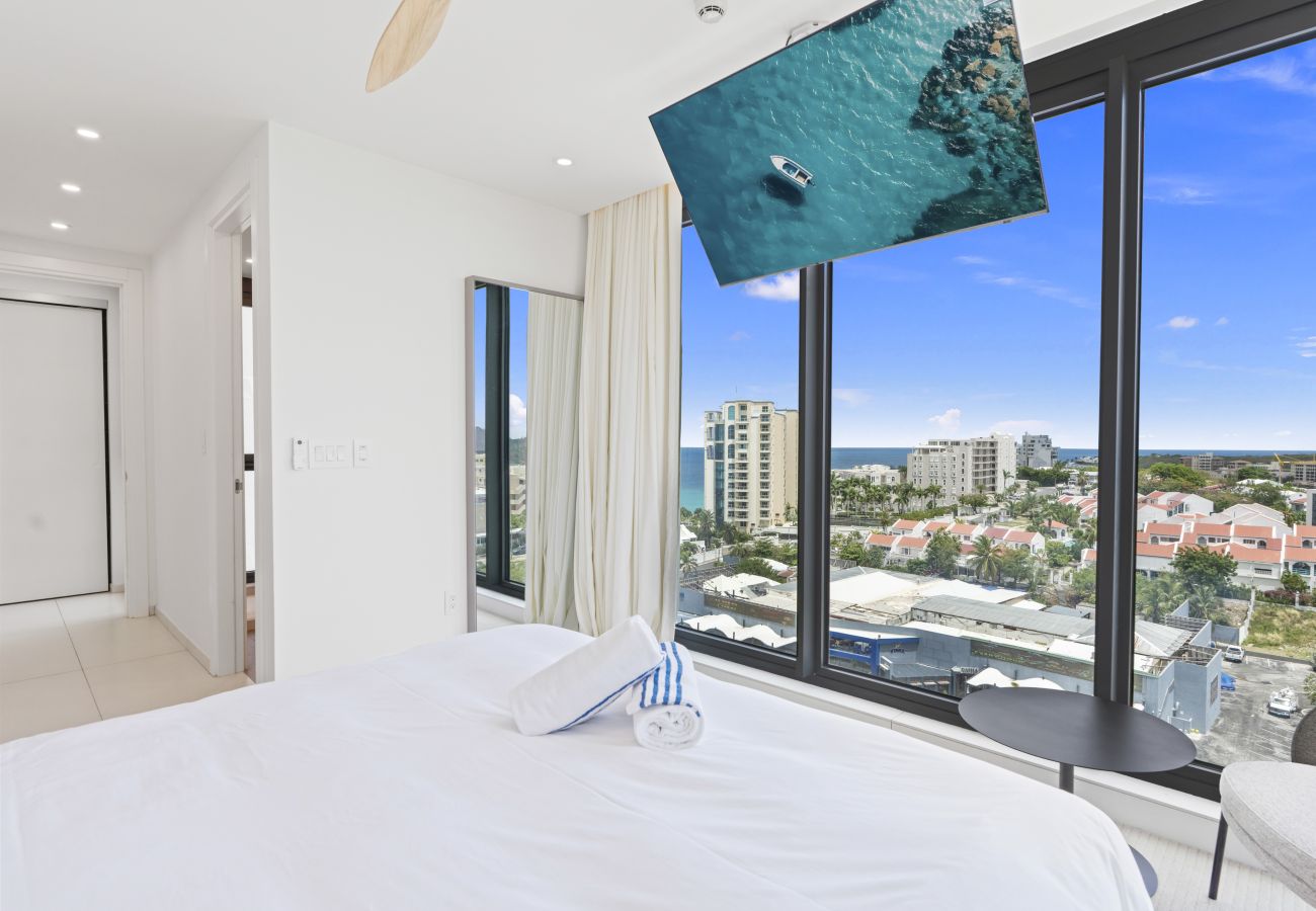 Apartment in Cupecoy - B-1203 Stunning 2 bedroom corner balcony