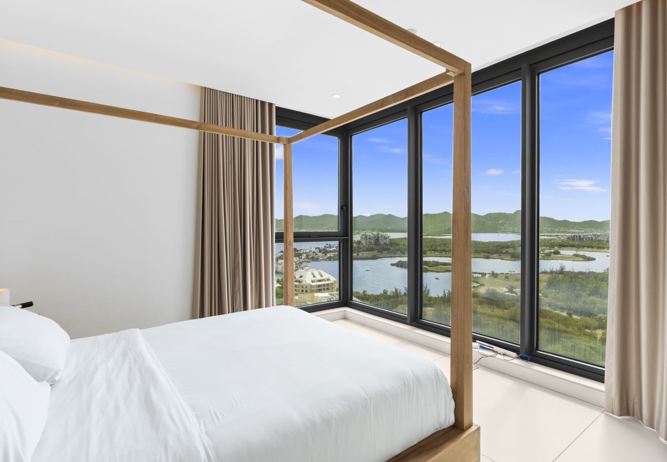 Apartment in Cupecoy - B-1902 Stunning 3 Bd sub-penthouse corner balcony