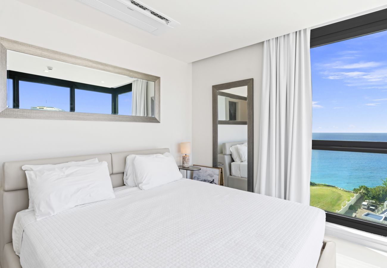 Apartment in Cupecoy - A-1101 2 bedroom corner balcony ocean view