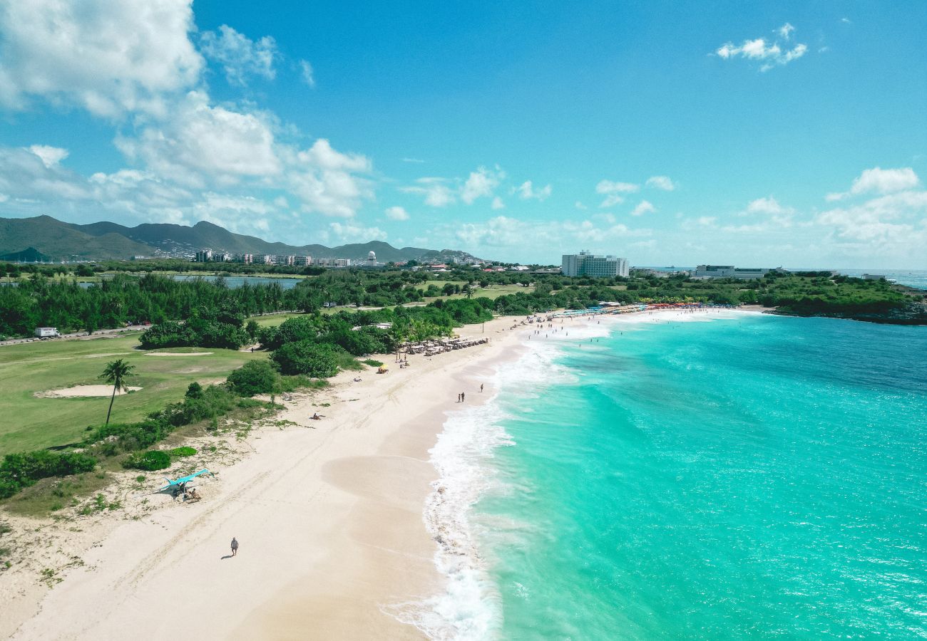 Apartment in Cupecoy - A-1101 2 bedroom corner balcony ocean view