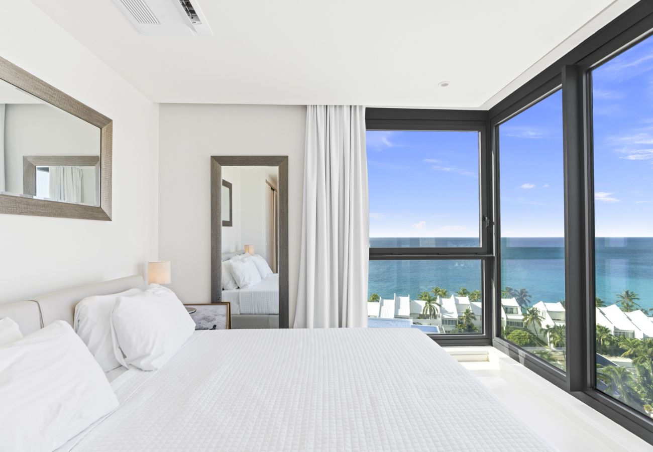 Apartment in Cupecoy - A-1101 2 bedroom corner balcony ocean view