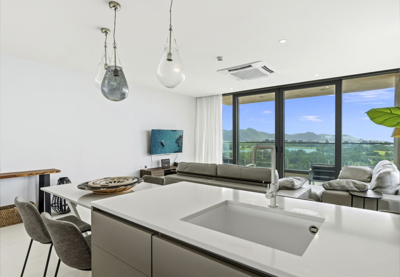 Apartment in Cupecoy - A-1101 2 bedroom corner balcony ocean view