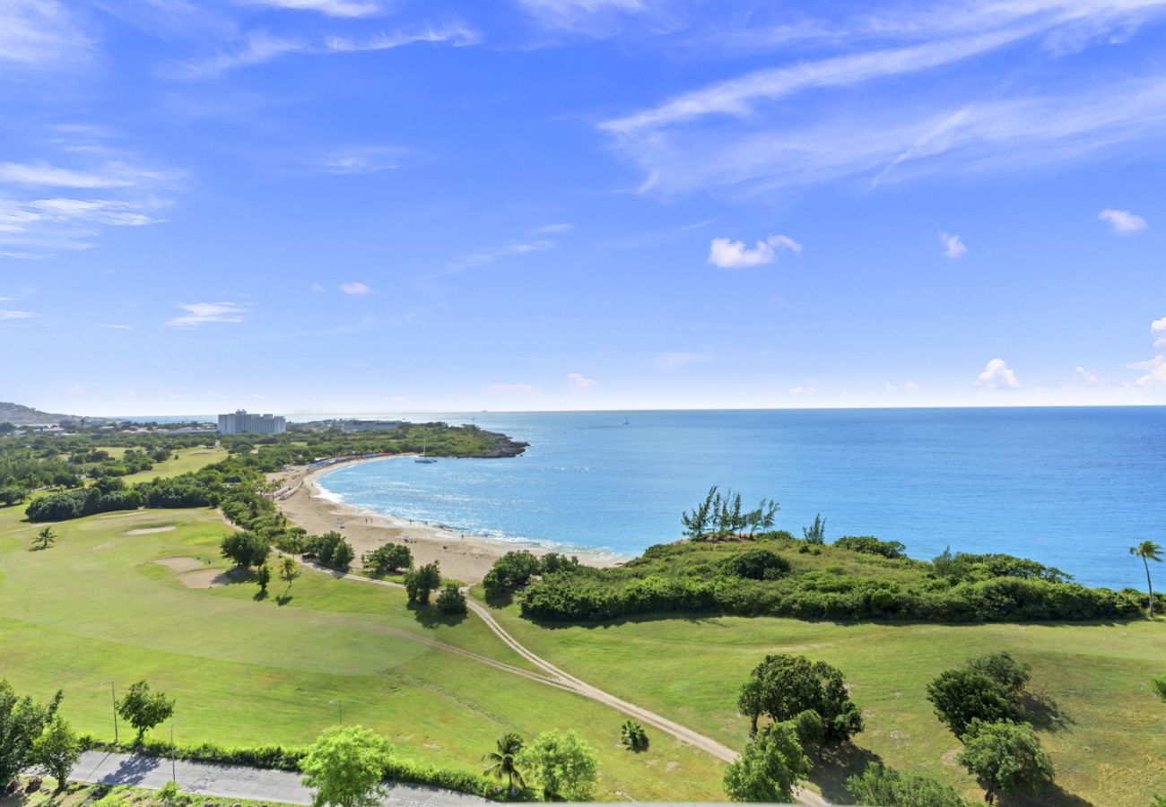 Apartment in Cupecoy - A-1101 2 bedroom corner balcony ocean view