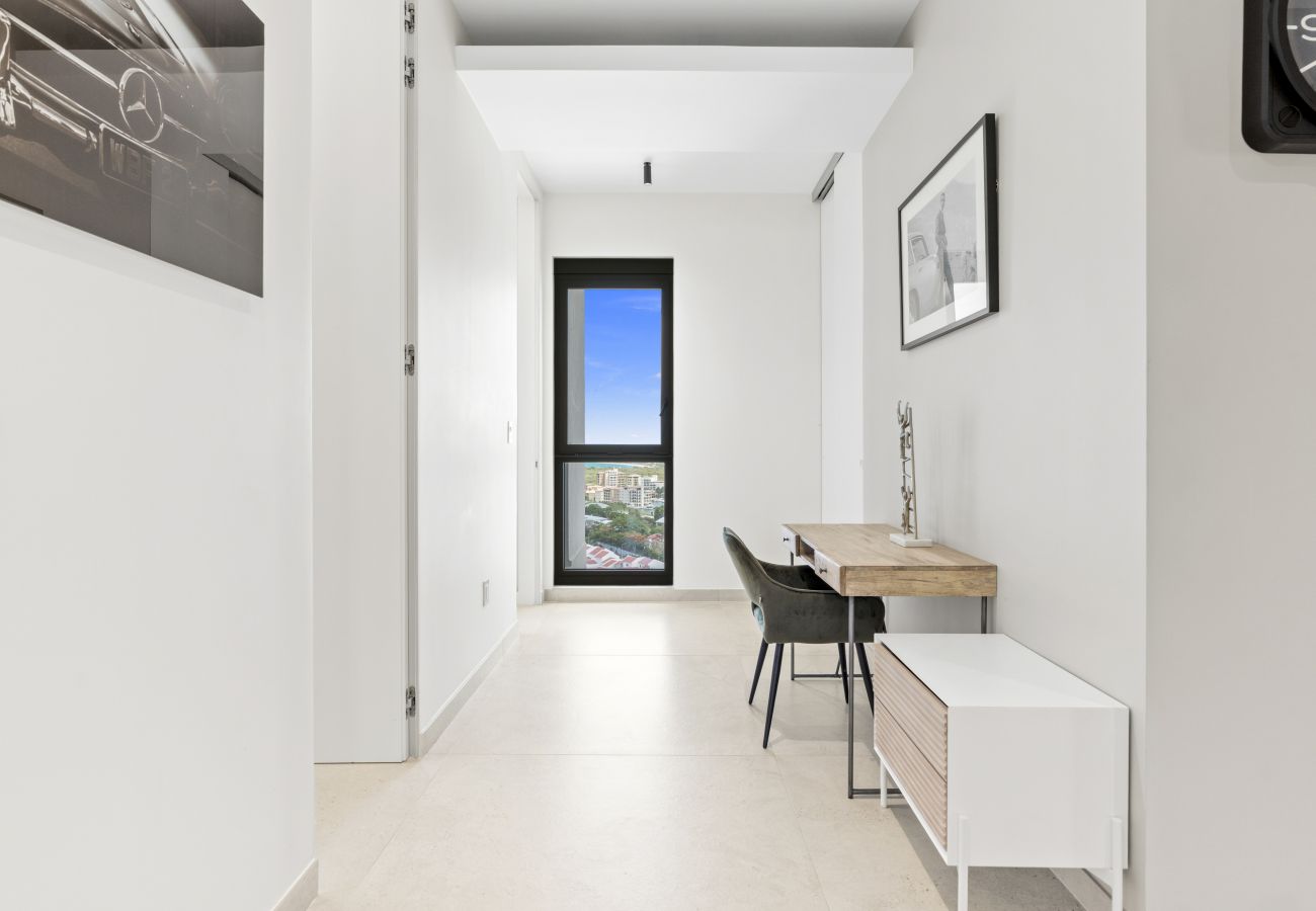 Apartment in Cupecoy - B-2000 Stunning penthouse with balcony and rooftop
