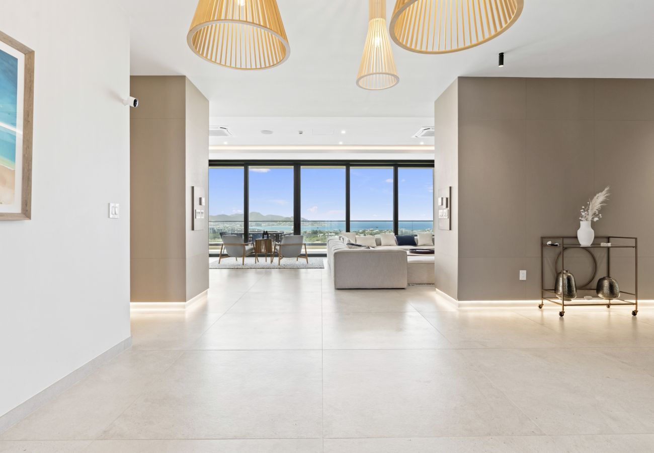 Apartment in Cupecoy - B-2000 Stunning penthouse with balcony and rooftop