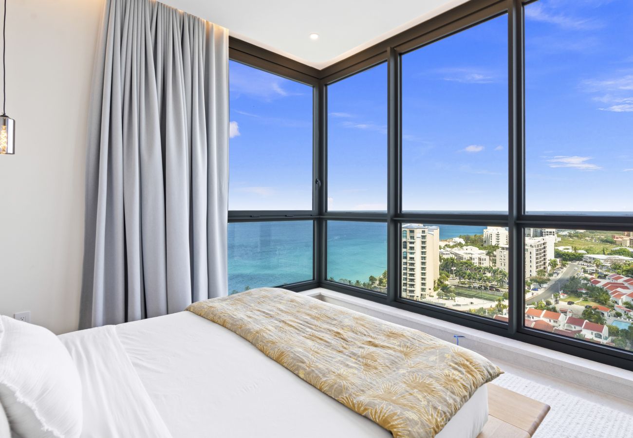 Apartment in Cupecoy - B-2000 Stunning penthouse with balcony and rooftop