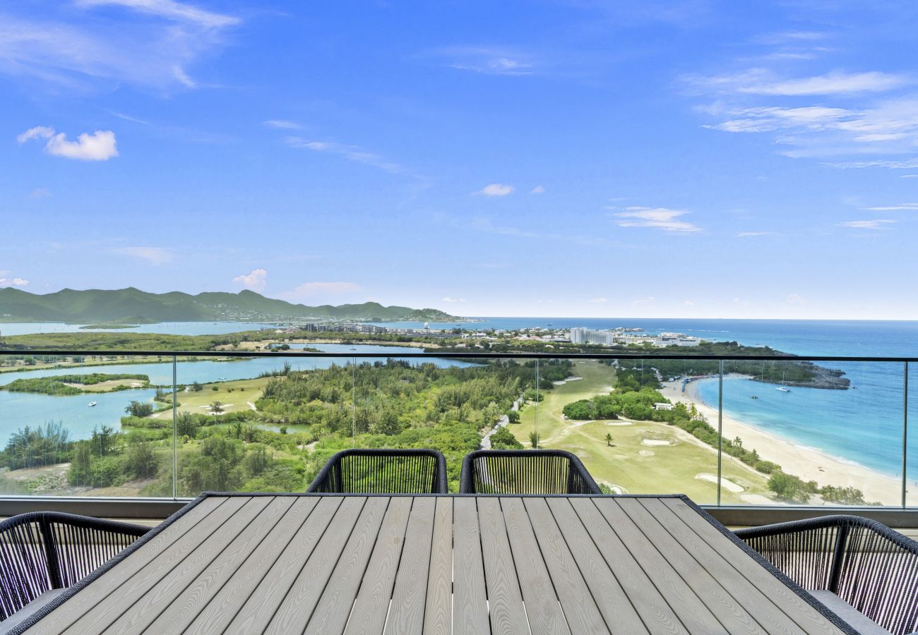 Apartment in Cupecoy - B-2000 Stunning penthouse with balcony and rooftop