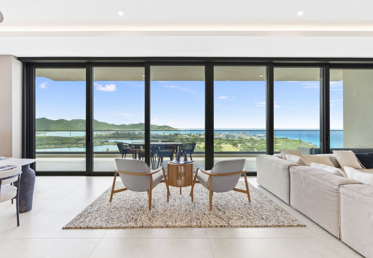 Apartment in Cupecoy - B-2000 Stunning penthouse with balcony and rooftop