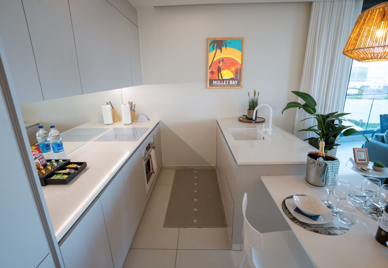 Apartment in Cupecoy - B-1703 Corner Unit with Stunning Ocean View