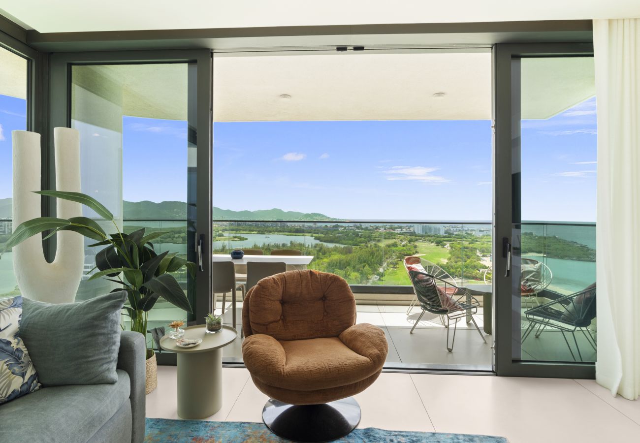Apartment in Cupecoy - B-1703 Corner Unit with Stunning Ocean View